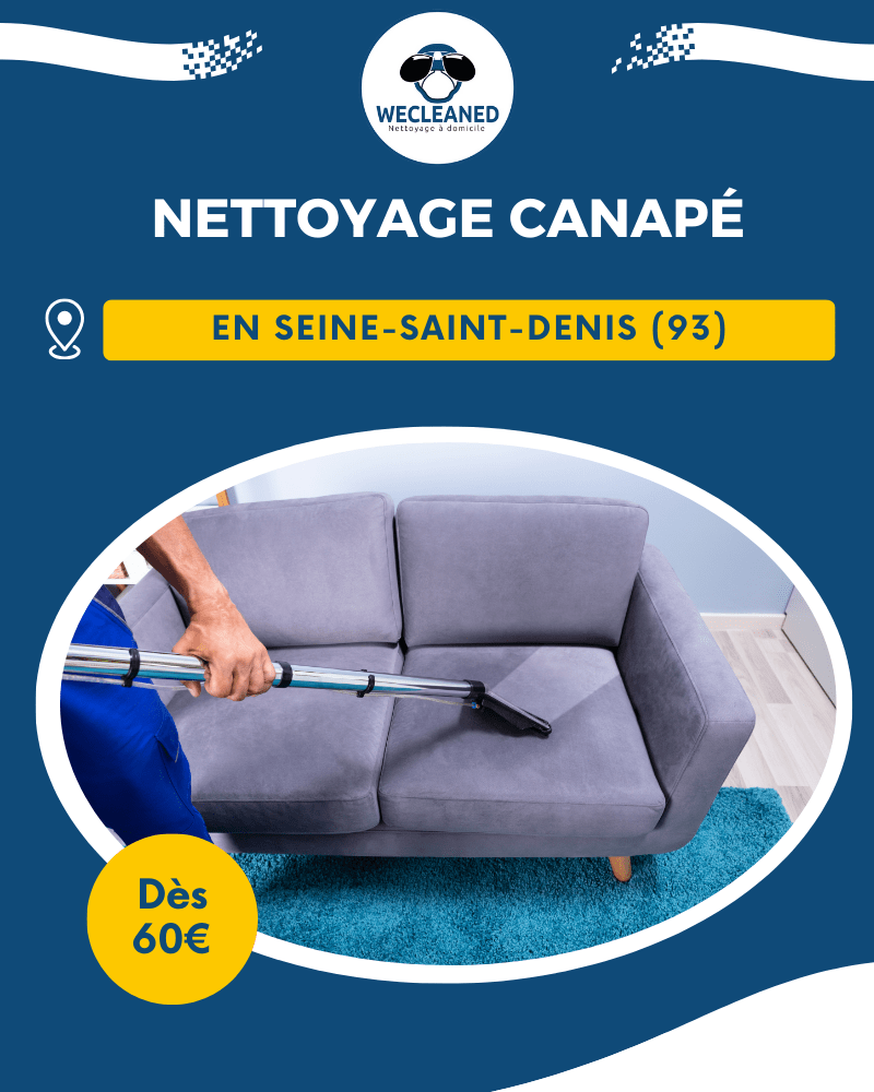 nettoyage canapé Noisy-le-Grand 93