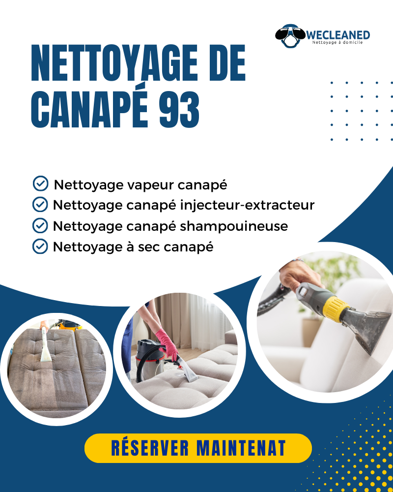 nettoyage canapé à Noisy-le-Grand 93